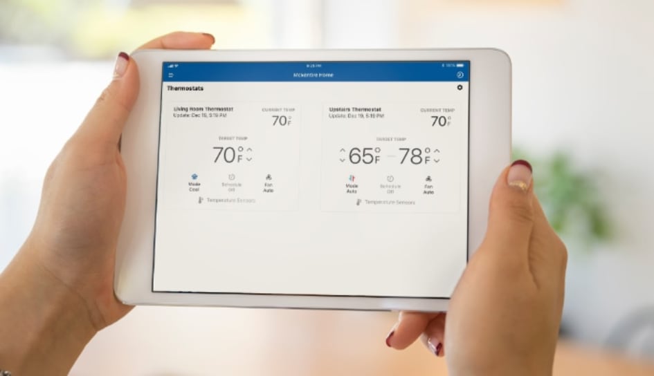 Thermostat control in Montgomery